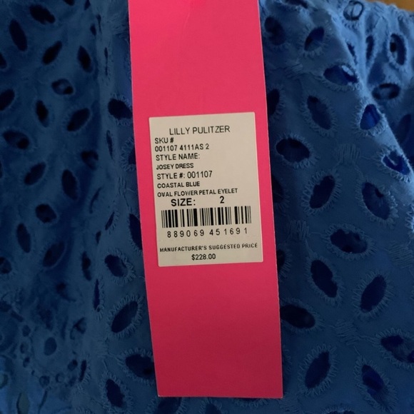 NWT Lilly Pulitzer Eyelet Dress - Picture 3 of 12